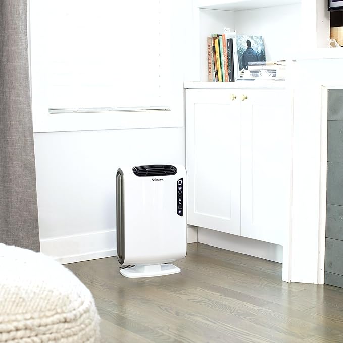 Fellowes AeraMax 200 Air Purifier for Mold, Odors, Dust, Smoke, Allergens and Germs with True HEPA Filter and 4-Stage Purification (9320401)