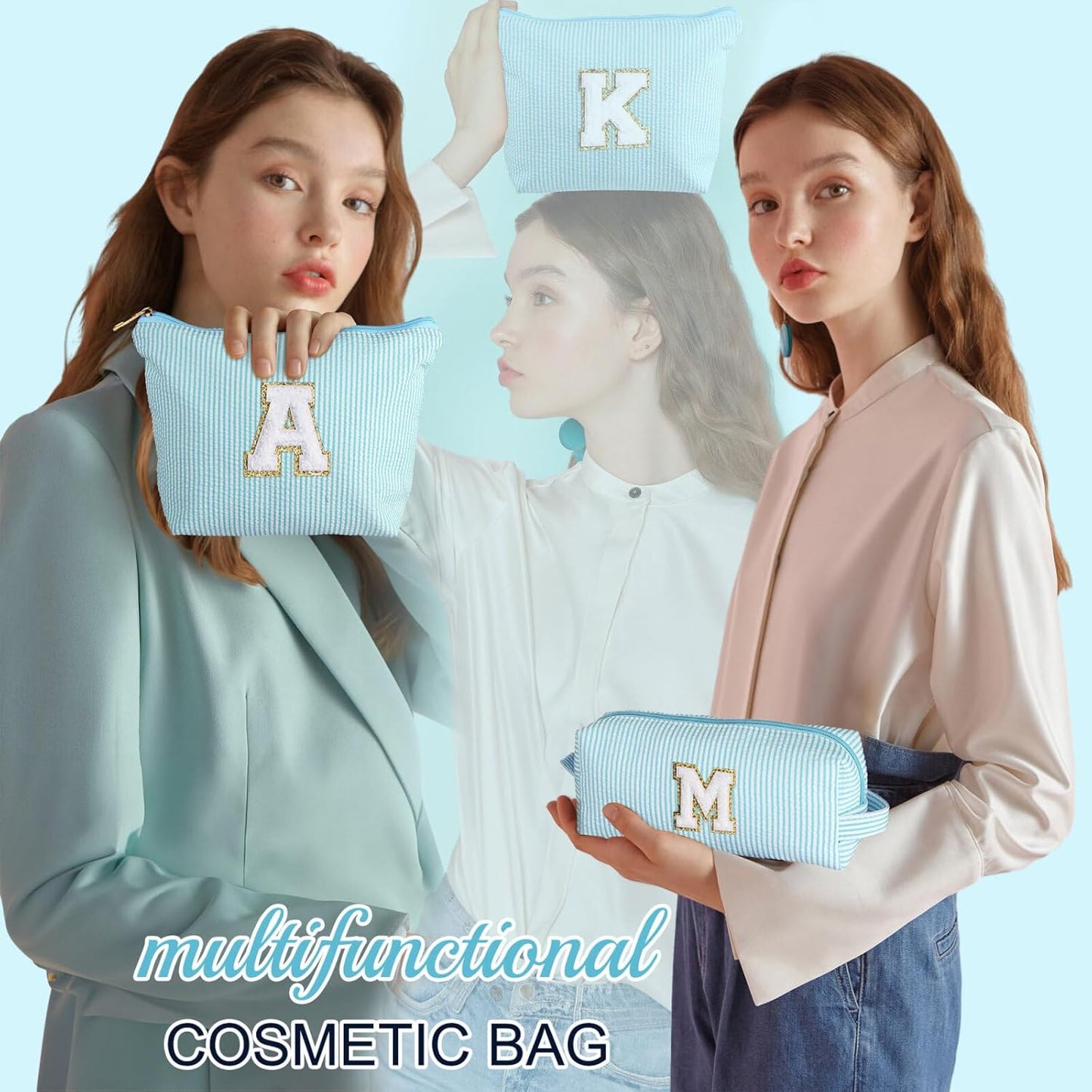 YOOLIFE Mothers Day Gifts for Mom - Small Cute Makeup Bag Pouch for Friend Female Her Mom | Birthday Gift for Women Ever Mom In Law Godmother Best | Cosmetic Travel Toiletry Bag Birthday Gift O