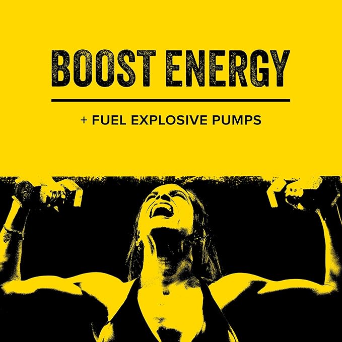 BEYOND RAW LIT PreWorkout Powder Supplement for Men and Women, Energy, Focus, Endurance, Pumps, Nitric Oxide Boost, 250mg Caffeine, Creatine, Beta Alanine, Gummy Worm, 30 Servings