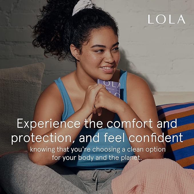 LOLA Ultra Thin Liners, 112 Count - Organic Cotton Panty Liners for Women, Hypoallergenic Pads for Women, HSA FSA Approved Products Feminine Care