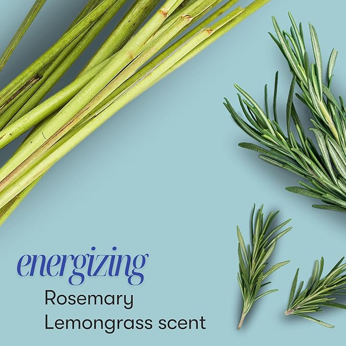 Aluminum Free Natural Deodorant for Women & Men, Long Lasting Antiperspirant, Cruelty Free, Vegan, Witchustle Rosemary & Lemongrass, 2.8 Oz