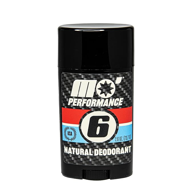Mo'Handsome Natural Deodorant for Men – Aluminum-Free Odor Protection – Smooth Gliding, Sweat-Resistant, No Artificial Scents