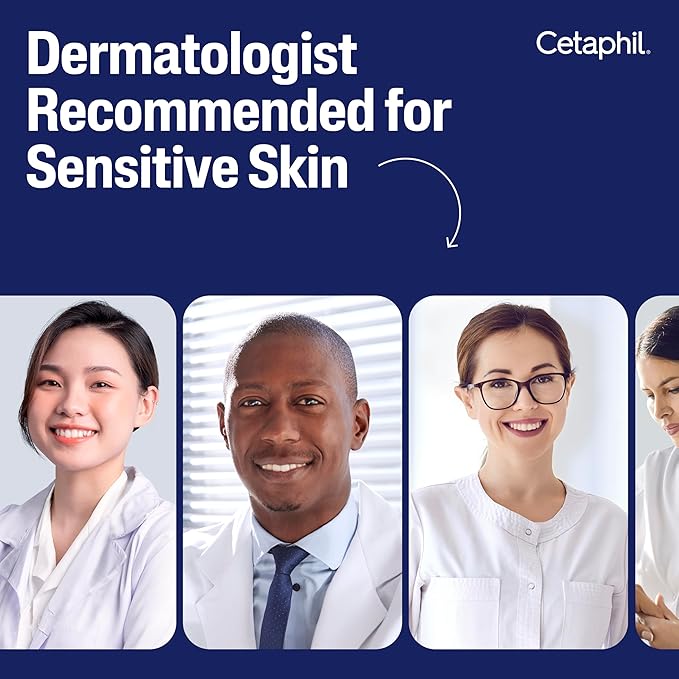 Cetaphil Face & Body Moisturizer, Hydrating Moisturizing Lotion for All Skin Types, Suitable for Sensitive Skin, NEW 20 oz, Fragrance Free, Hypoallergenic, Non-Comedogenic