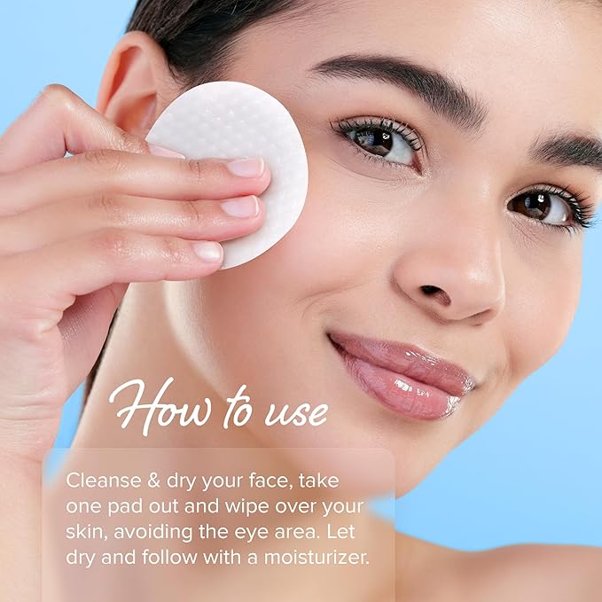 MAREE Glycolic Acid Pads 2 PACK - Toner Pads for Face Cleansing - Tea Tree Oil, Salicylic Acid & Vitamins E, B3, B5 - Facial Peel & Radiance Deep Cleaning Effect
