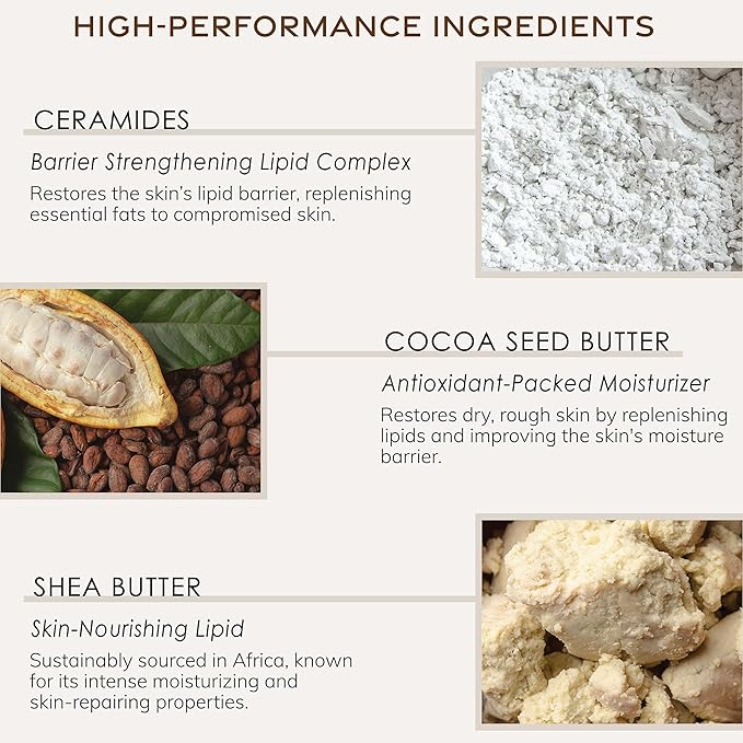Deep Steep Body Butter with Ceramides for Intense Moisture 6oz (6 Ounces (Pack of 1), Grapefruit Bergamot)