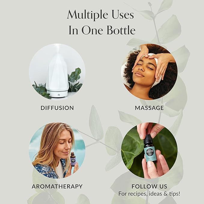 Edens Garden Revive Essential Oil Blend- 100% Pure Therapeutic Grade, Undiluted Aromatherapy Blend for Calm, Relaxation & Stress – Ideal for Uplifting Self-Care, Diffusers & Home, 10 ml (.33 fl oz)