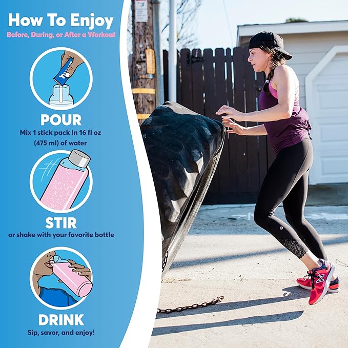 Nuun Sport Electrolyte Powder Packets with Magnesium, Calcium, Potassium, Chloride, and Sodium, Hydration Packets for On-the-Go, Strawberry Kiwi Flavor, Gluten Free & Vegan, 16 Single Servings