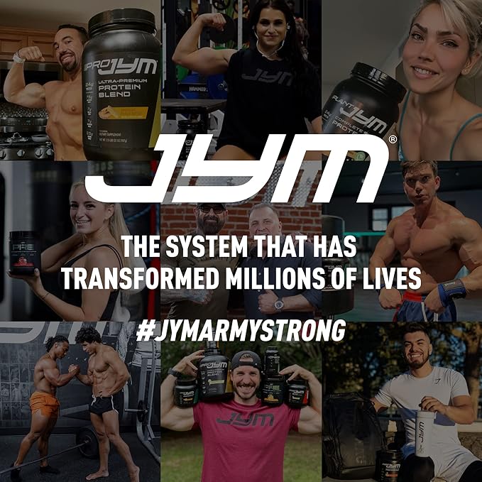 Pro JYM Chocolate Peanut Butter Protein Powder - Whey Protein Isolates, Casein, & Milk Protein, Lean Muscle Building for Men & Women, JYM Supplement Science, 45 Servings