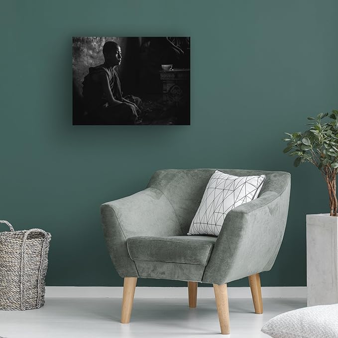 Trademark Fine Art Canvas Wall Art - Marco Tagliarino 'Novice In The Dark' Wall Art for Living Room, Bedroom, or Office Décor