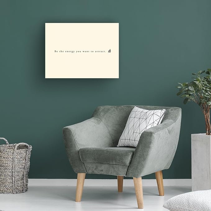 Trademark Fine Art Canvas Wall Art - Alicia Longley 'Happy Mindfulness III' Wall Art for Living Room, Bedroom, or Office Décor