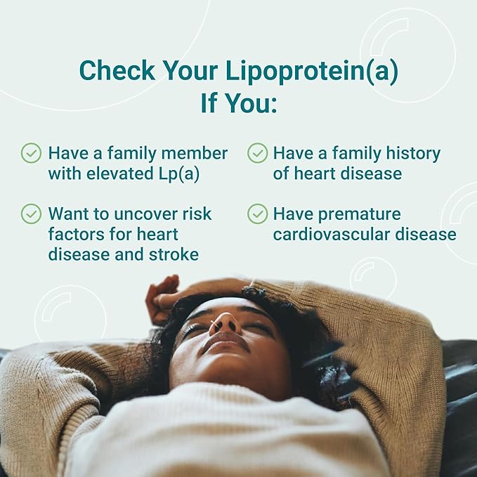 Lp(a)-Lipoprotein(a) Test - at-Home Test Kit for Heart Attack & Stroke Risk