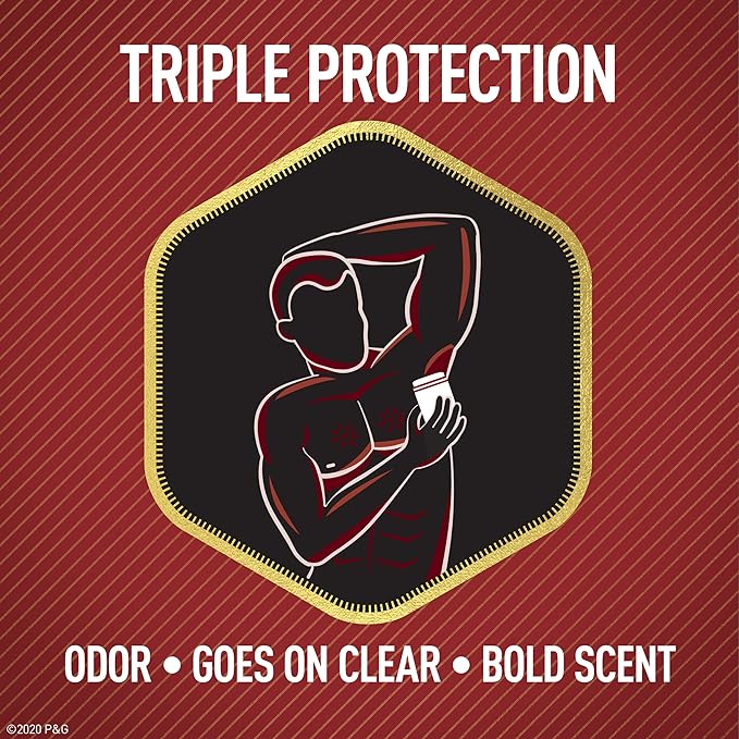 Old Spice Deodorant for Men Pure Sport Scent Red Zone Collection 3 Oz (Pack of 3) Packaging May Vary