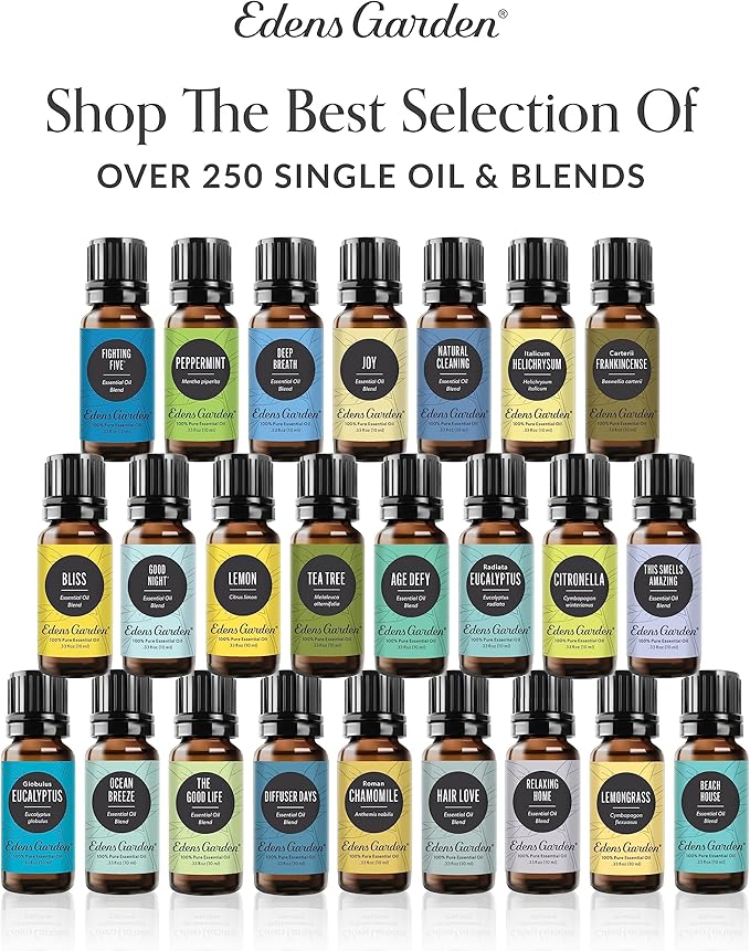 Edens Garden Inflammation Aid Essential Oil Blend- 100% Pure Premium Grade, Undiluted, Natural, Therapeutic, Aromatherapy, The Best for Skin, Face, Humidifiers 10 ml (.33 fl oz)