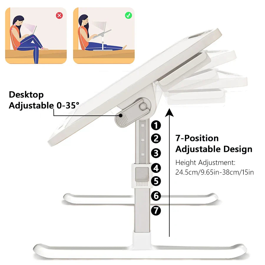 Foldable Laptop Desk for Office