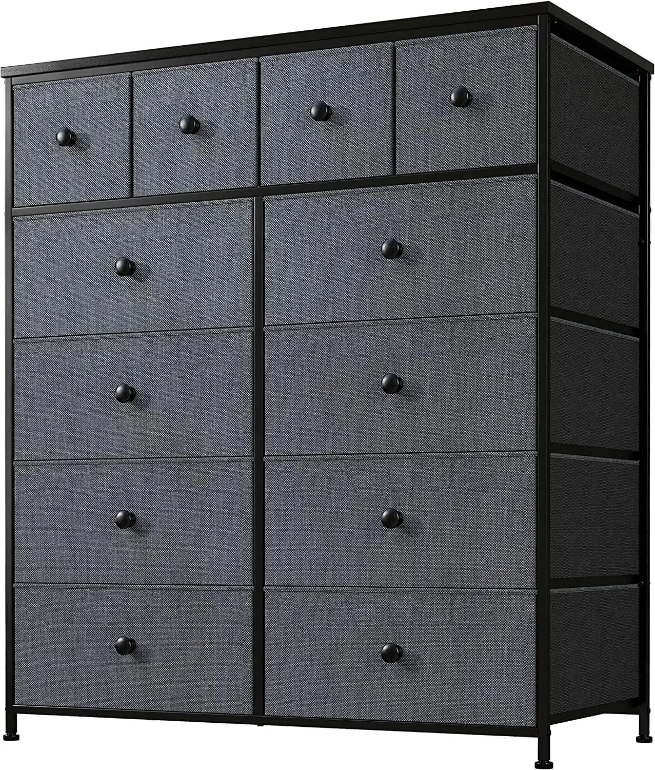 White Dresser with 12 Drawers