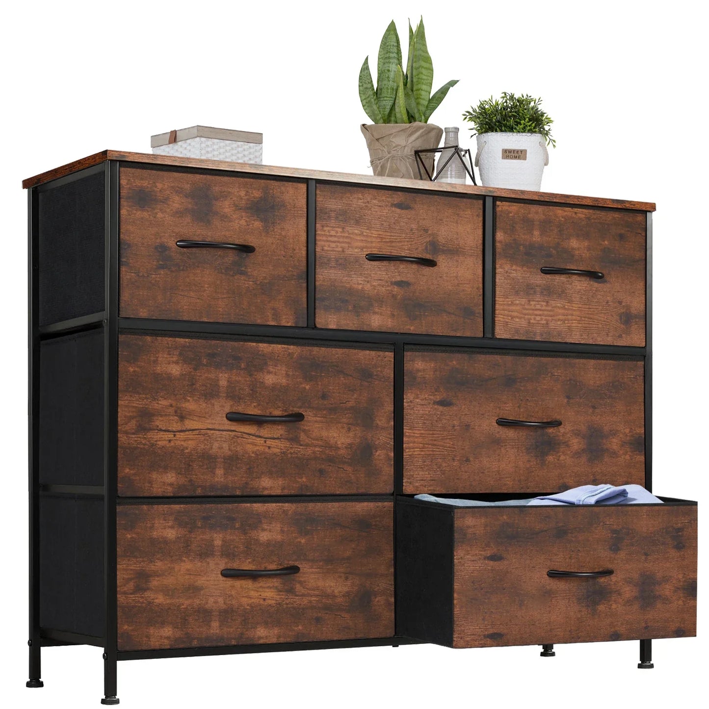 Modern Wooden Dresser with Drawers