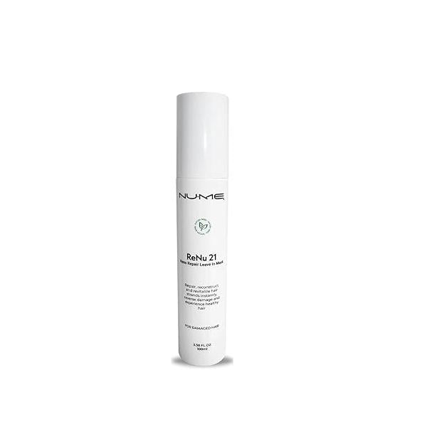 ReNu21 Nano Repair Leave In Mask | Leave-In Hair Treatment to Dry or Damaged Growth for Thinning & Split Ends