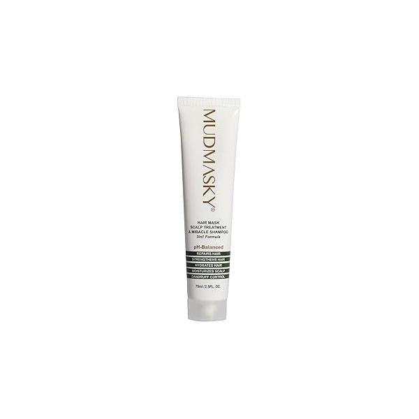 MUDMASKY Hair Mask Scalp Treatment & Miracle Shampoo 3in1 75ml / 2.5FL. OZ.