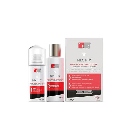 DS Labs Nia Fix Bond Repair Treatment - Repairs Dry, Damaged Hair, Split Ends, Reverse Damage from Bleach, Color, Chemical Services and Heat
