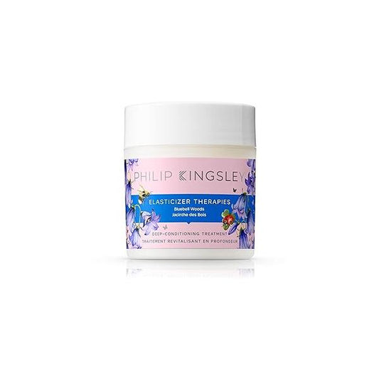Elasticizer Therapies Bluebell Woods Deep-Conditioning Treatment Hair Mask Repair for Dry Damaged Curly Hydrate Condition Strengthen Reduce Frizz Add Bounce Shine, 5.07 fl oz (150ml)